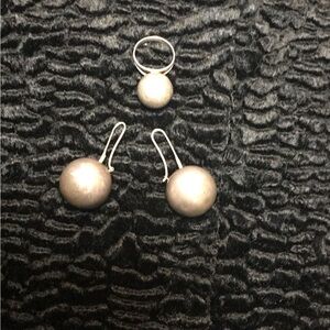 Elegant Silver Jewelry Set